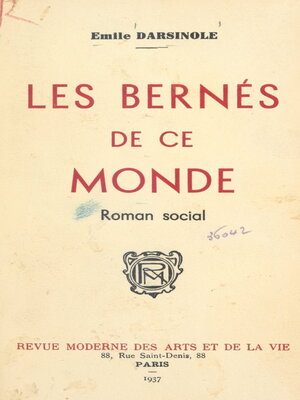 cover image of Les bernés de ce monde